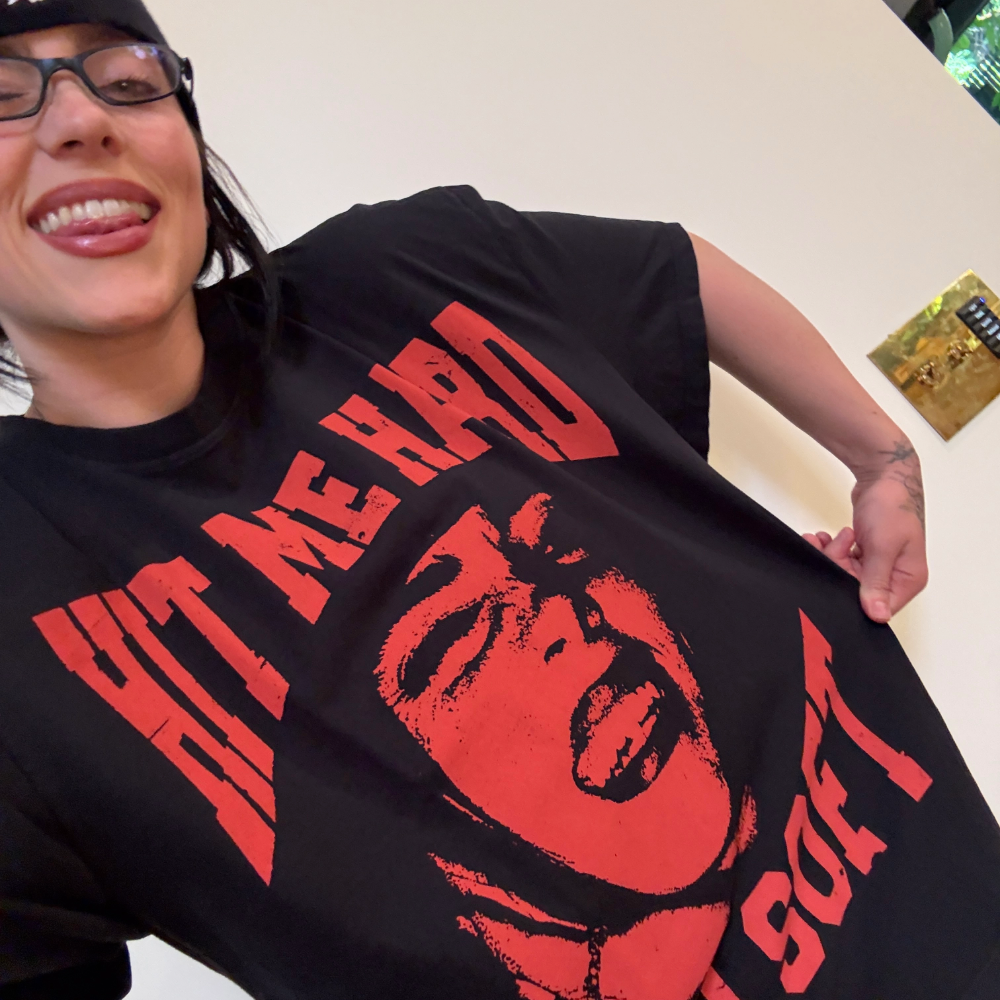 ミュージシャン BILLIE EILISH / BILLIE SMILE T-SHIRT /M Billie Smile T-Shirt - Billie Eilish Store CA