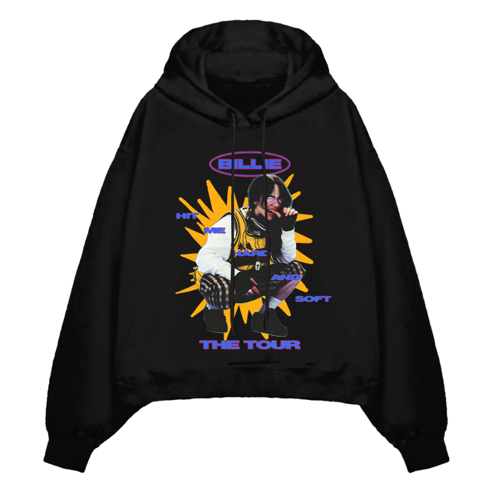 HIT ME HARD AND SOFT WORLD TOUR Pullover Hoodie Billie Eilish Store CA