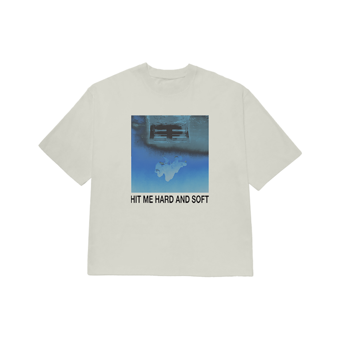 HIT ME HARD AND SOFT White Cover Tee - Billie Eilish Store CA