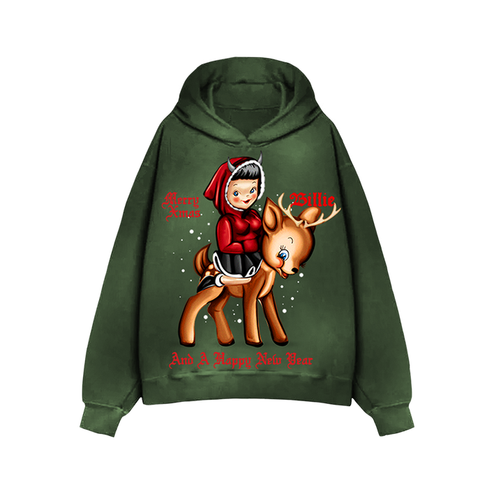 Merry X Mas Hoodie Billie Eilish Store CA