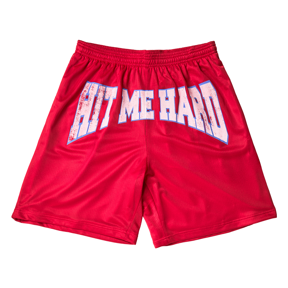 HIT ME HARD MESH SHORTS