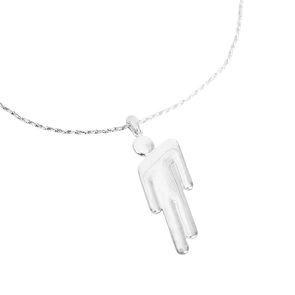 BLOHSH SILVER FRIENDSHIP NECKLACE 2 PACK