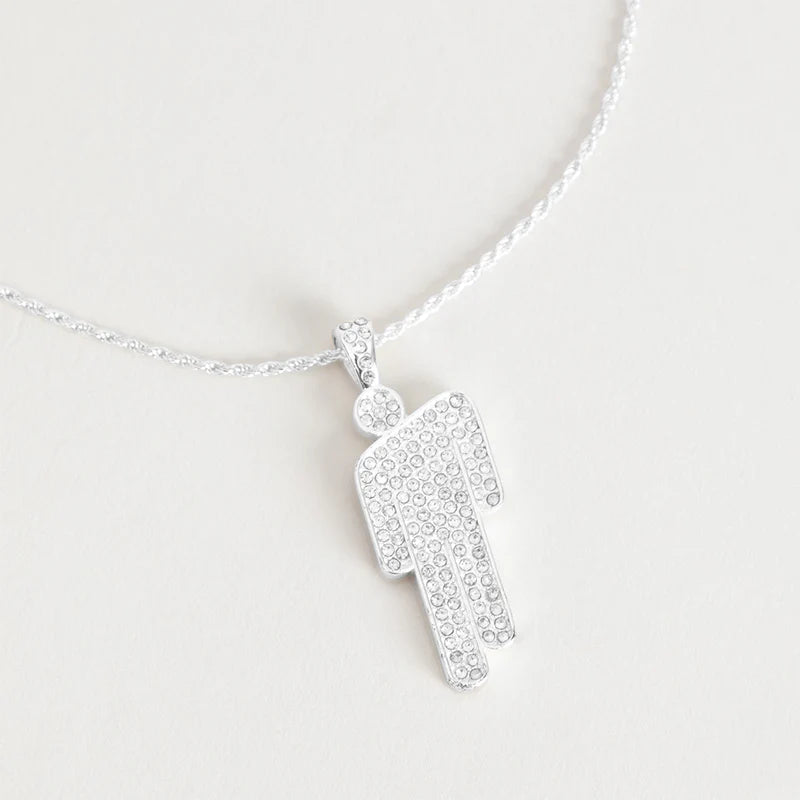 Silver Blohsh Necklace
