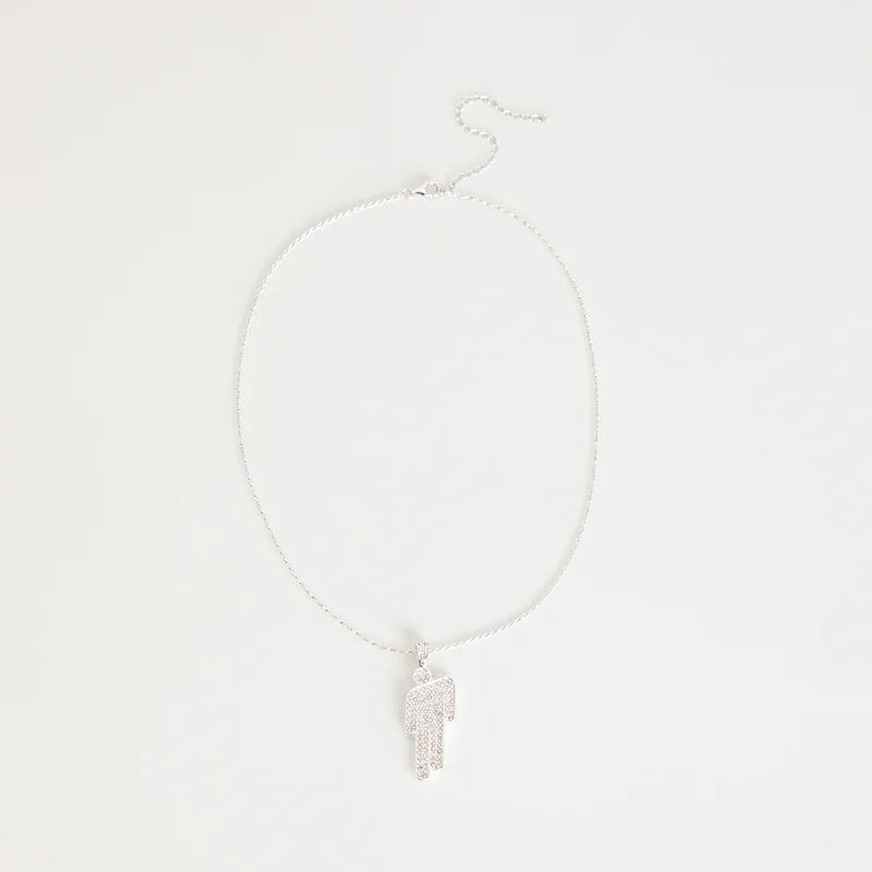 Silver Blohsh Necklace