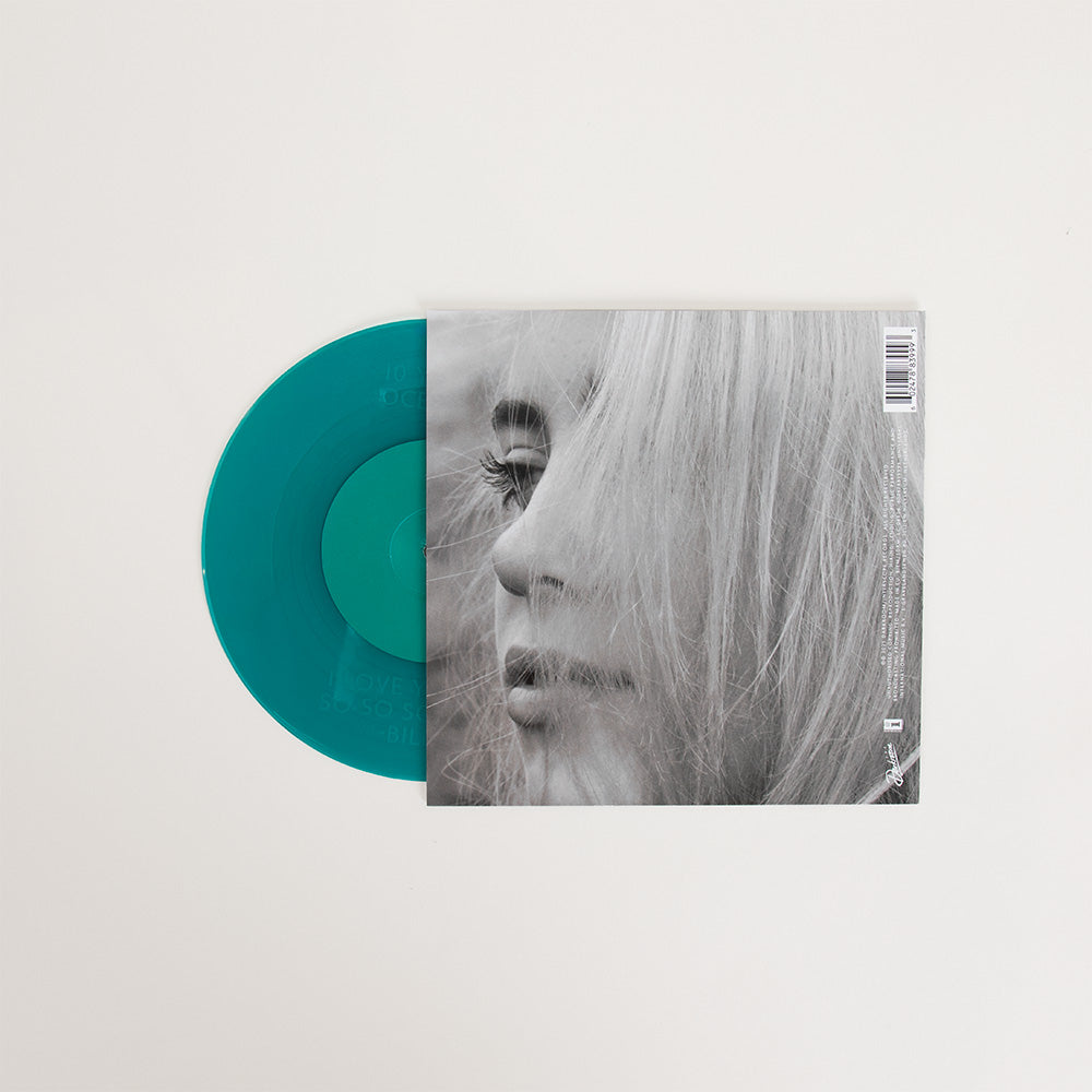 ocean eyes 7" Etched Vinyl (Translucent Turquoise)