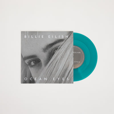 ocean eyes 7" Etched Vinyl (Translucent Turquoise)