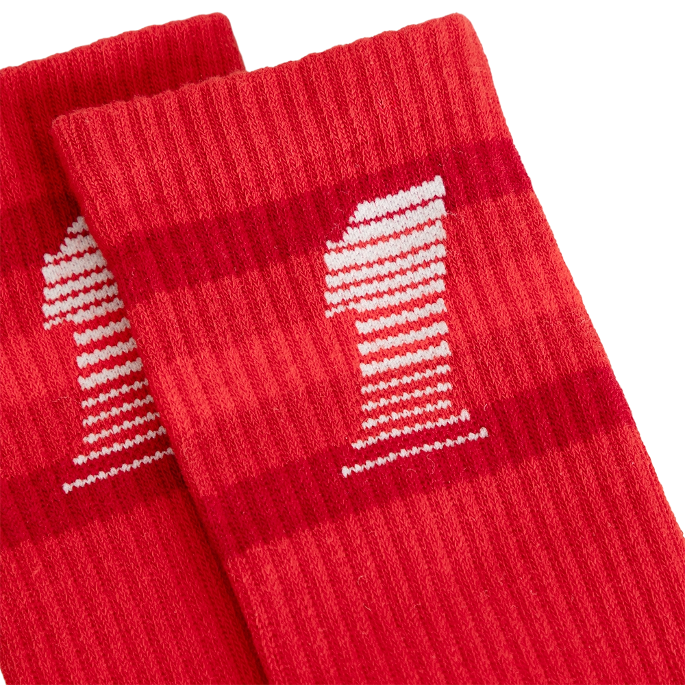 Billie Racer 1 Red Socks