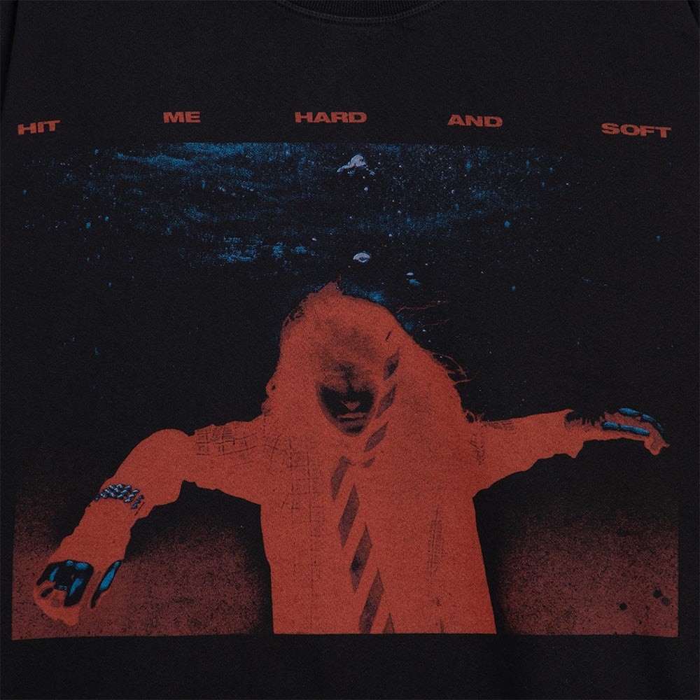 SINKING BLACK CREWNECK SWEATSHIRT