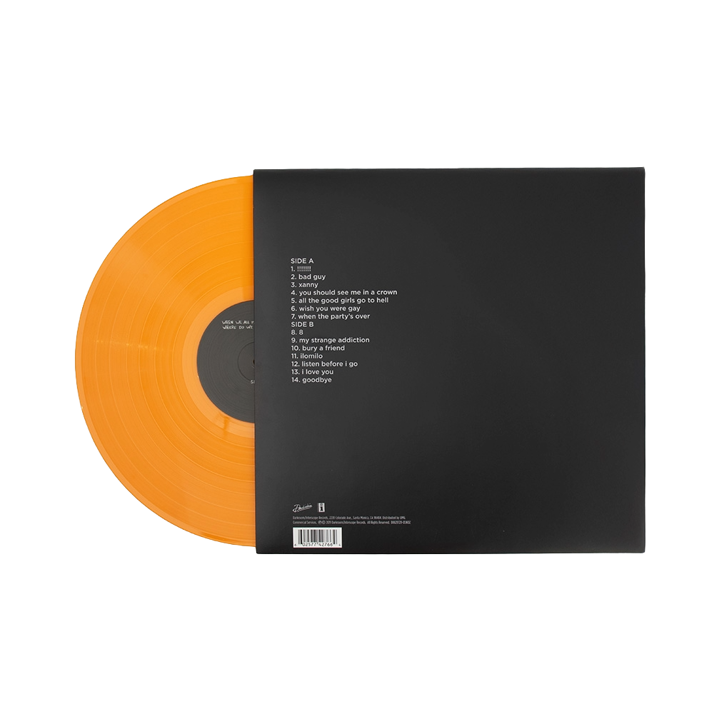 when we all fall asleep, where do we go vinyl