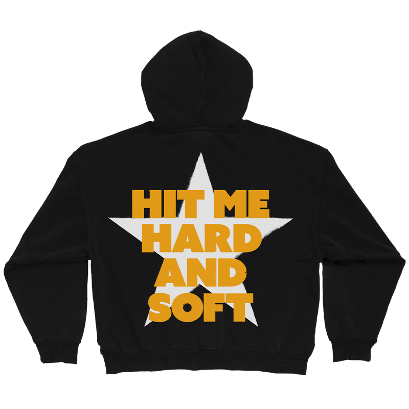 Hit Me Star Black Hoodie
