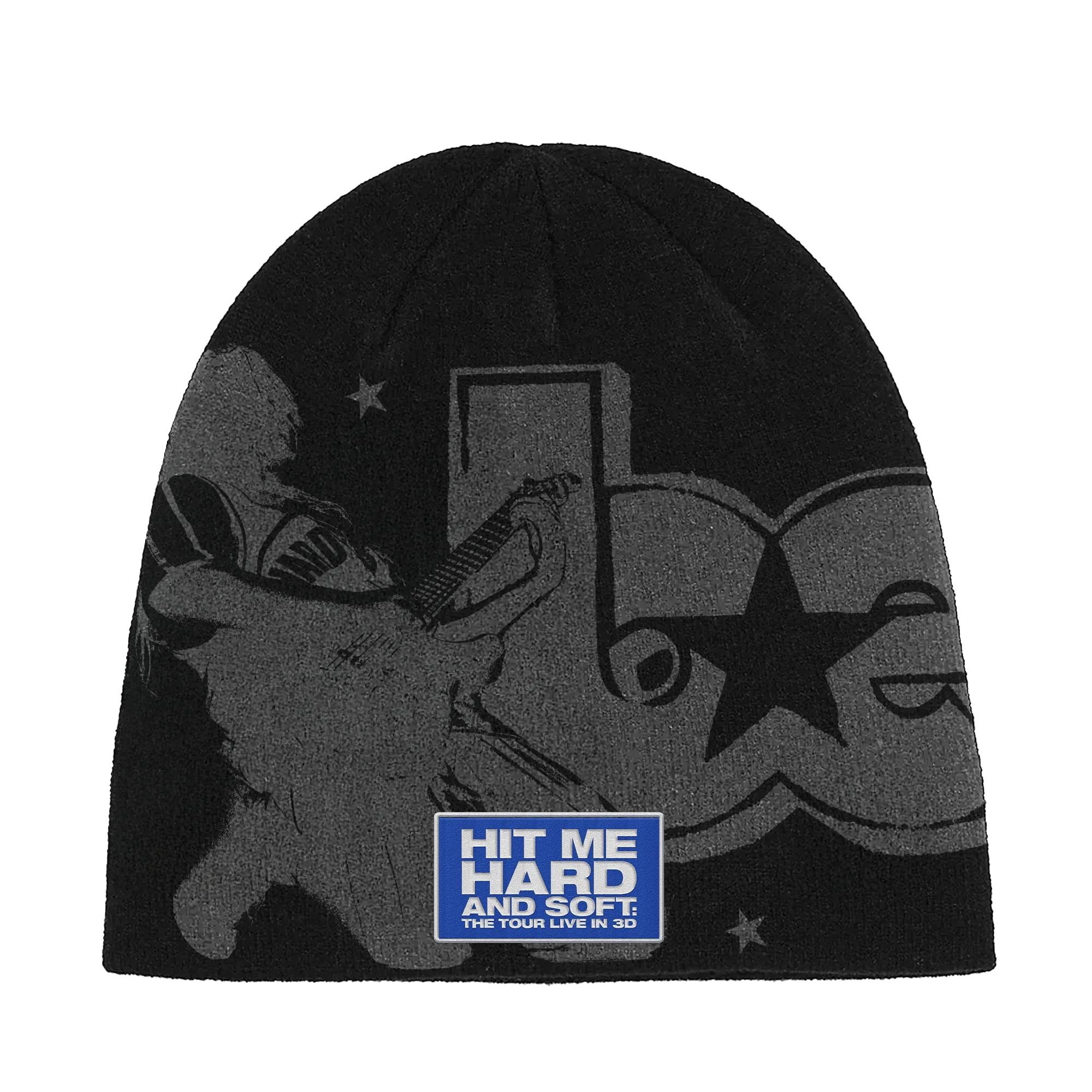 Live in 3D Knit Beanie