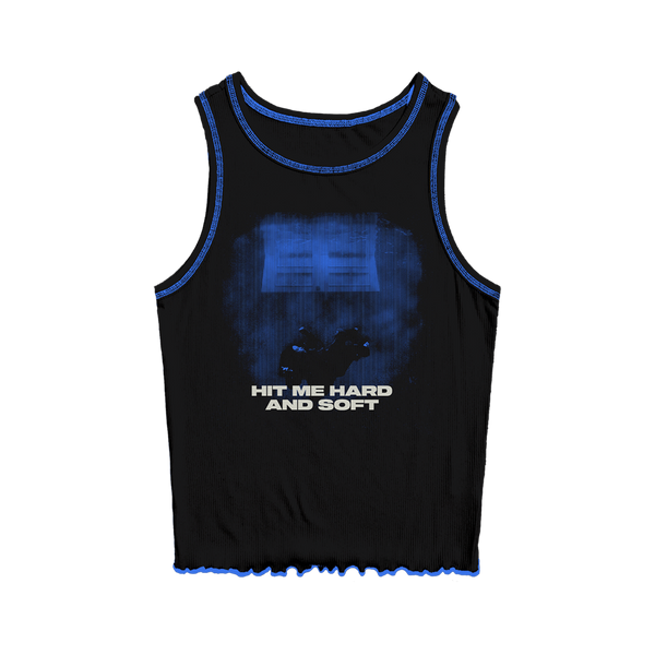 Contrast Stitch Cover Crop Tank Billie Eilish Store CA