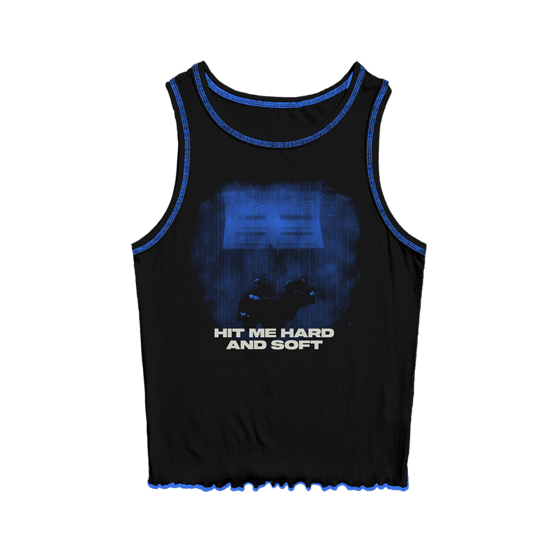 Contrast Stitch Cover Crop Tank Billie Eilish Store CA