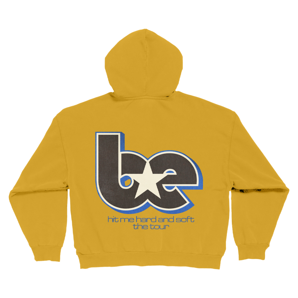 Billie Yellow Tour Zip Hoodie Billie Eilish Store CA