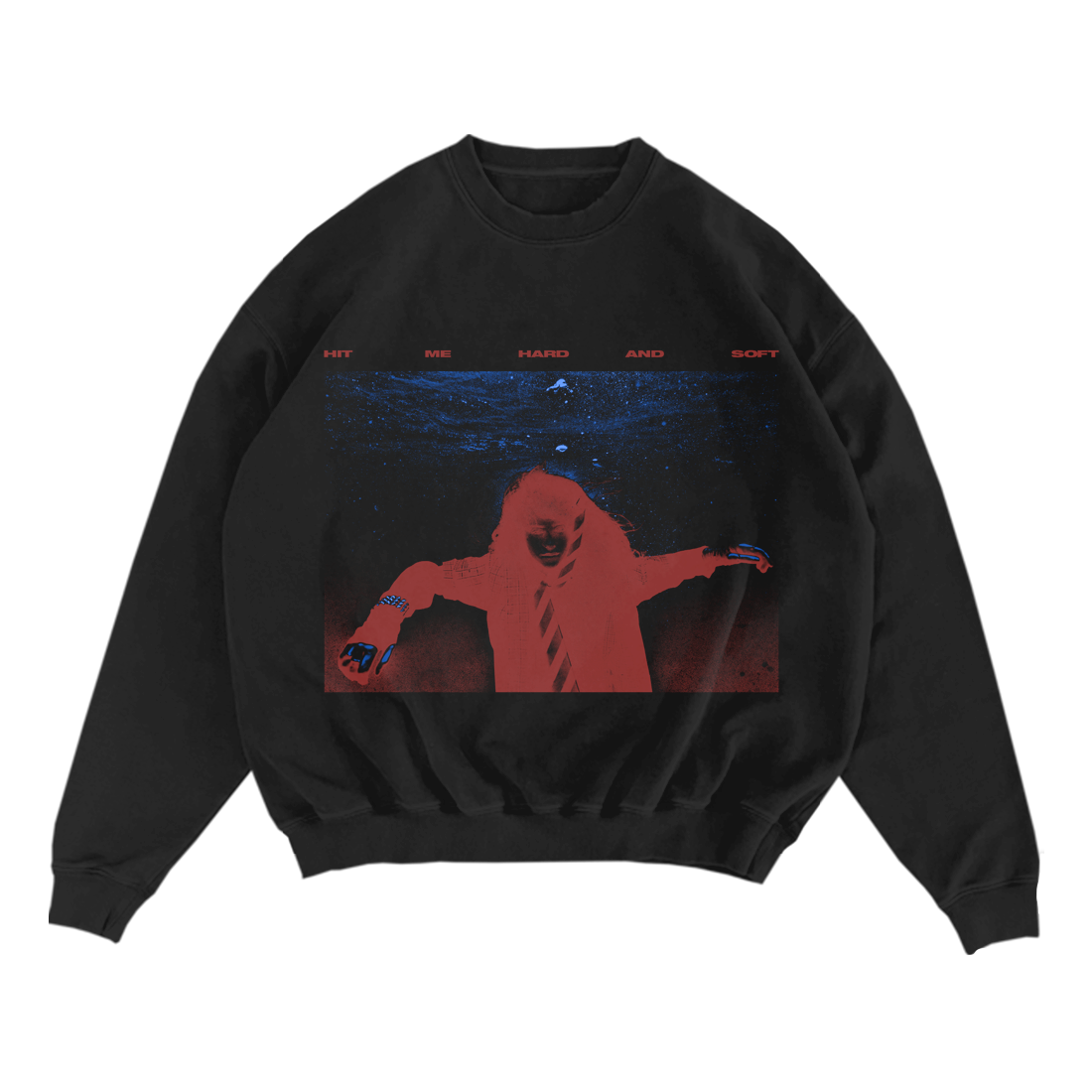 SINKING BLACK CREWNECK SWEATSHIRT