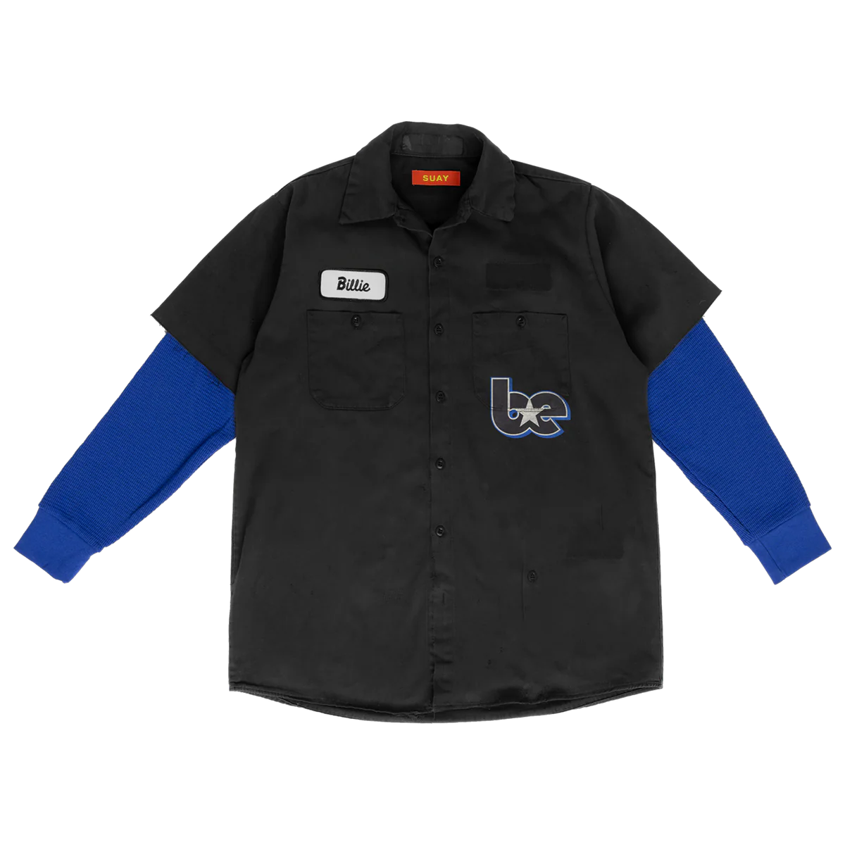 BE X SUAY THERMAL SLEEVE WORK SHIRT
