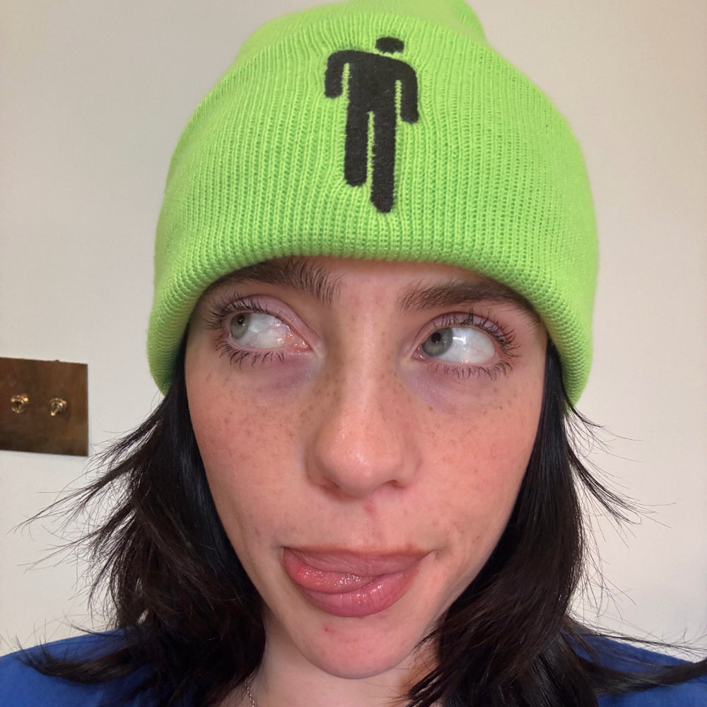 ビリー・アイリッシュ HIT ME HARDER TOUR ネックレス Billie Eilish ネックレス HIT ME HARD AND SOFT Blue Blohsh