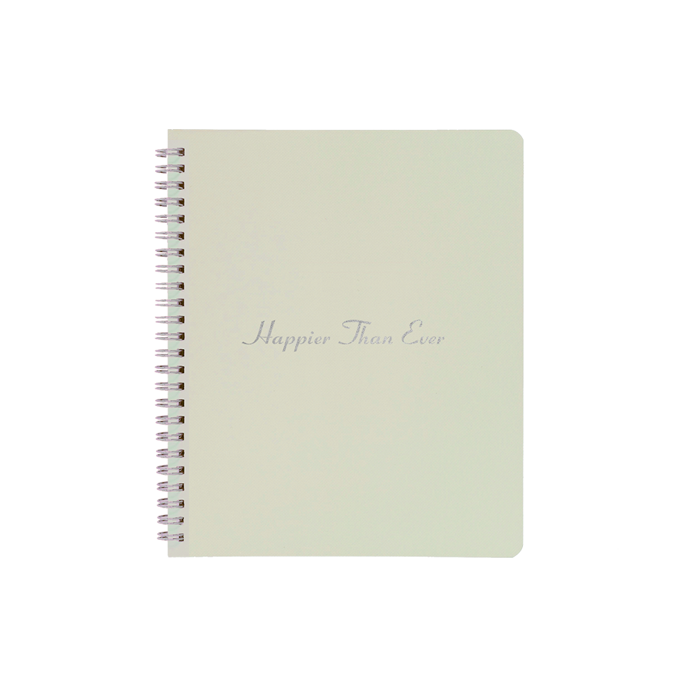 Happier Than Ever Notebook